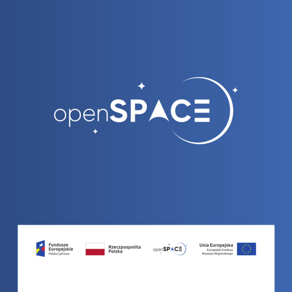 openSPACE - logo dla Polskiego Centrum Badań Kosmicznych