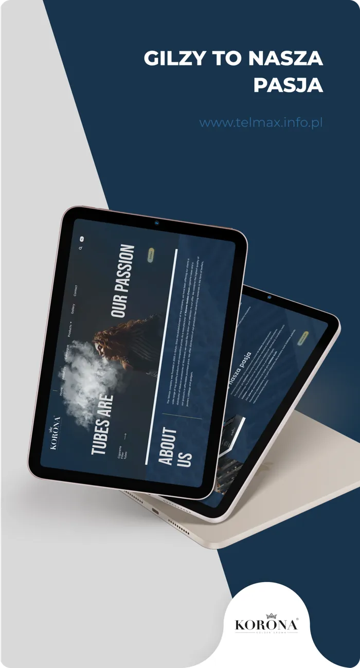 Korona – strona internetowa: Gilzy to nasza pasja