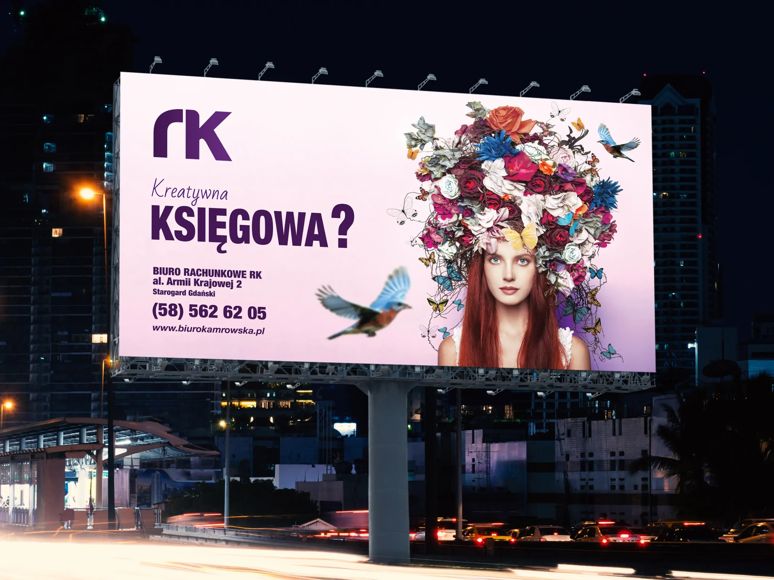 Billboard dla Biura Rachunkowego RK 2